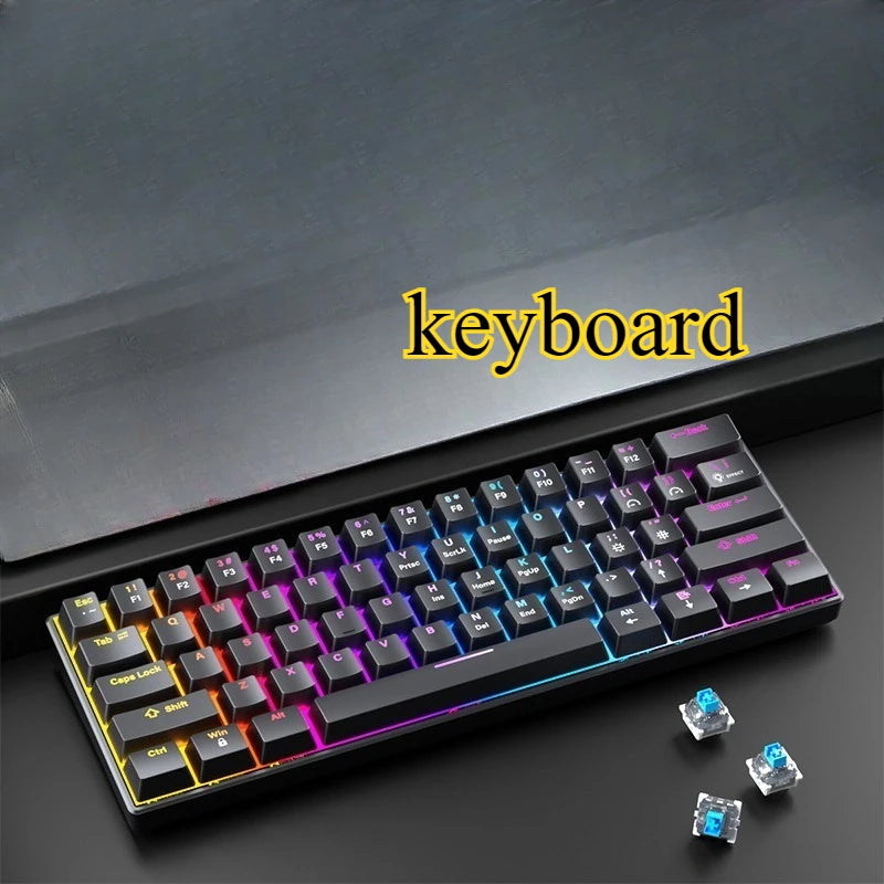 Tastiera Meccanica Gaming 60% – Bianca