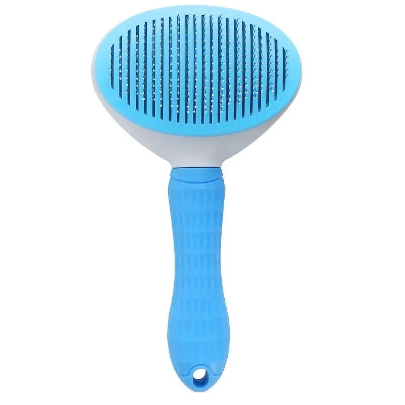 Self-Cleaning Brush for Dogs and Cats – Easily Remove Hair and Knots