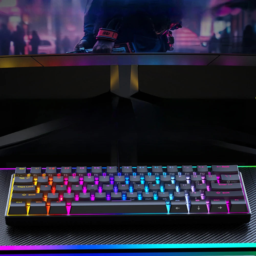 Tastiera Meccanica Gaming 60% – Bianca