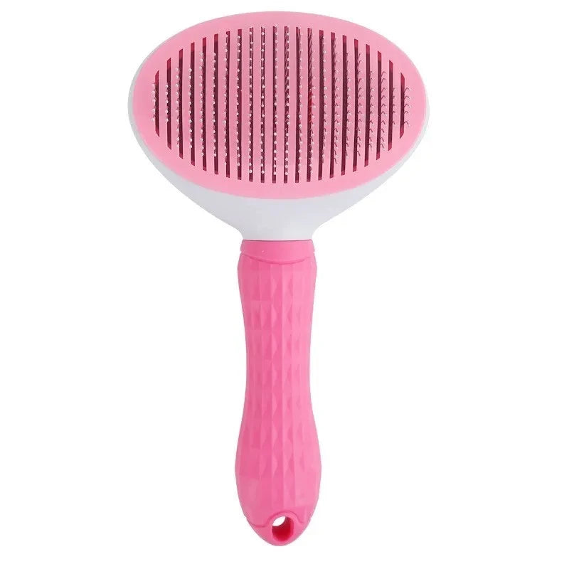Self-Cleaning Brush for Dogs and Cats – Easily Remove Hair and Knots